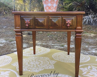 Sold Sold- Do Not Purchase - Beautifully Renewed MCM Side Table/ End Table/Bed Side Table