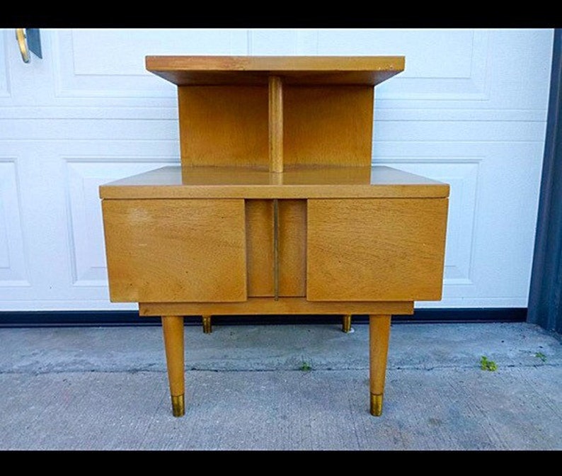 Kent Coffey Futura Nightstand Side Table Customizable Etsy