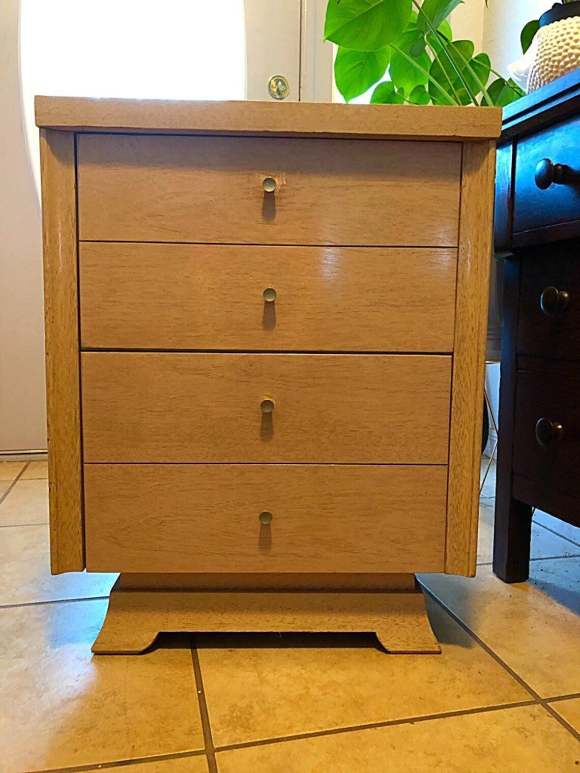 Tall MCM Nightstands by United Furniture Company Customizable Etsy