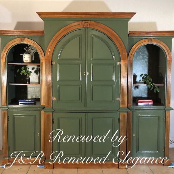 Sold Sold - Custom Renewed Entertainment Cabinet- Do Not Purchase Sample Listing