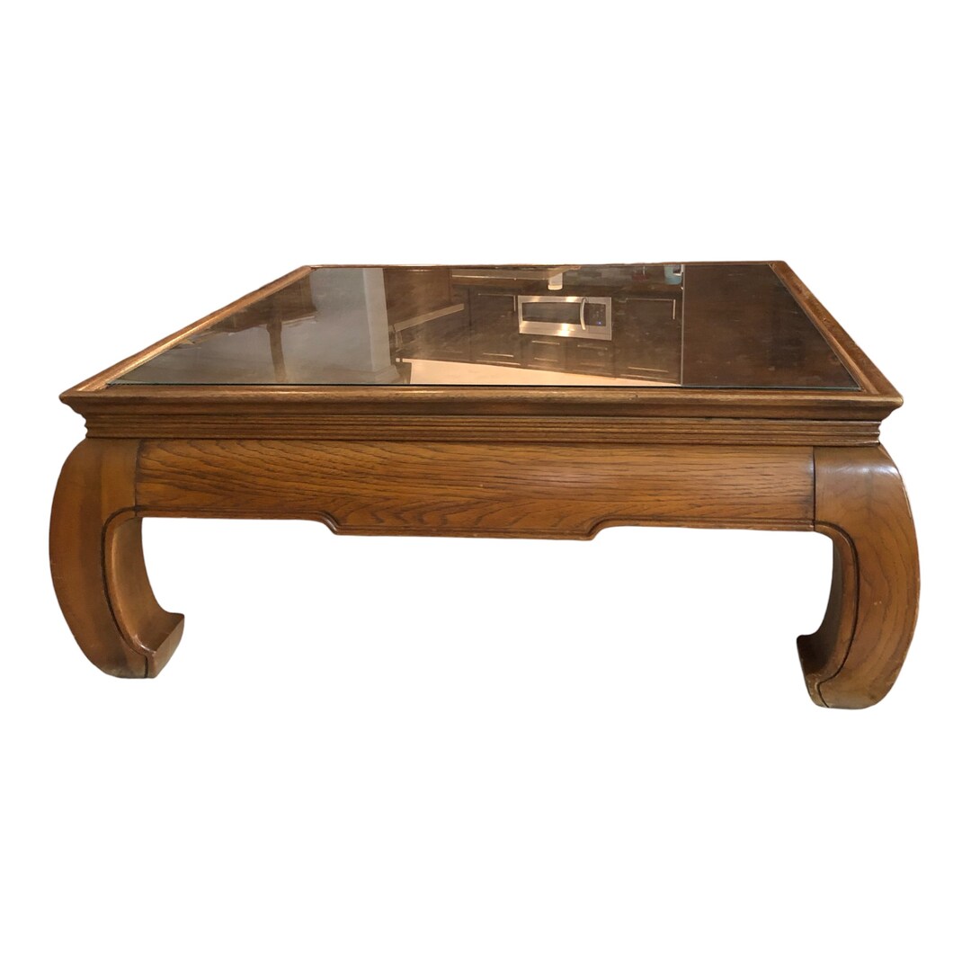 Customizable Vintage Thomasville Ming Coffee Table Etsy