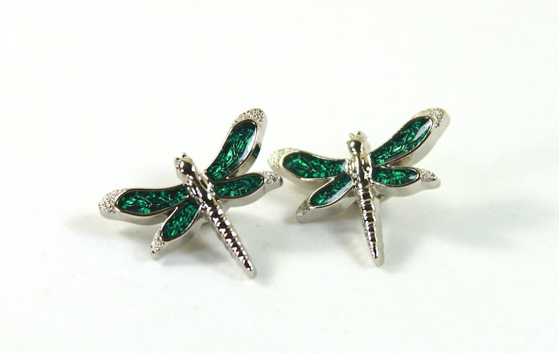 Bug earrings Fly earrings Fly studs Dragonfly studs Dragonfly earrings Bug studs