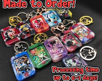 Made to Order! P5-Inspired Shaker Keychains!