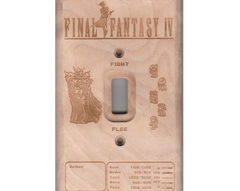 Final Fantasy IV Light Switch Cover
