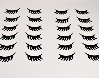 Unicorn Eyelashes Stickers Etsy