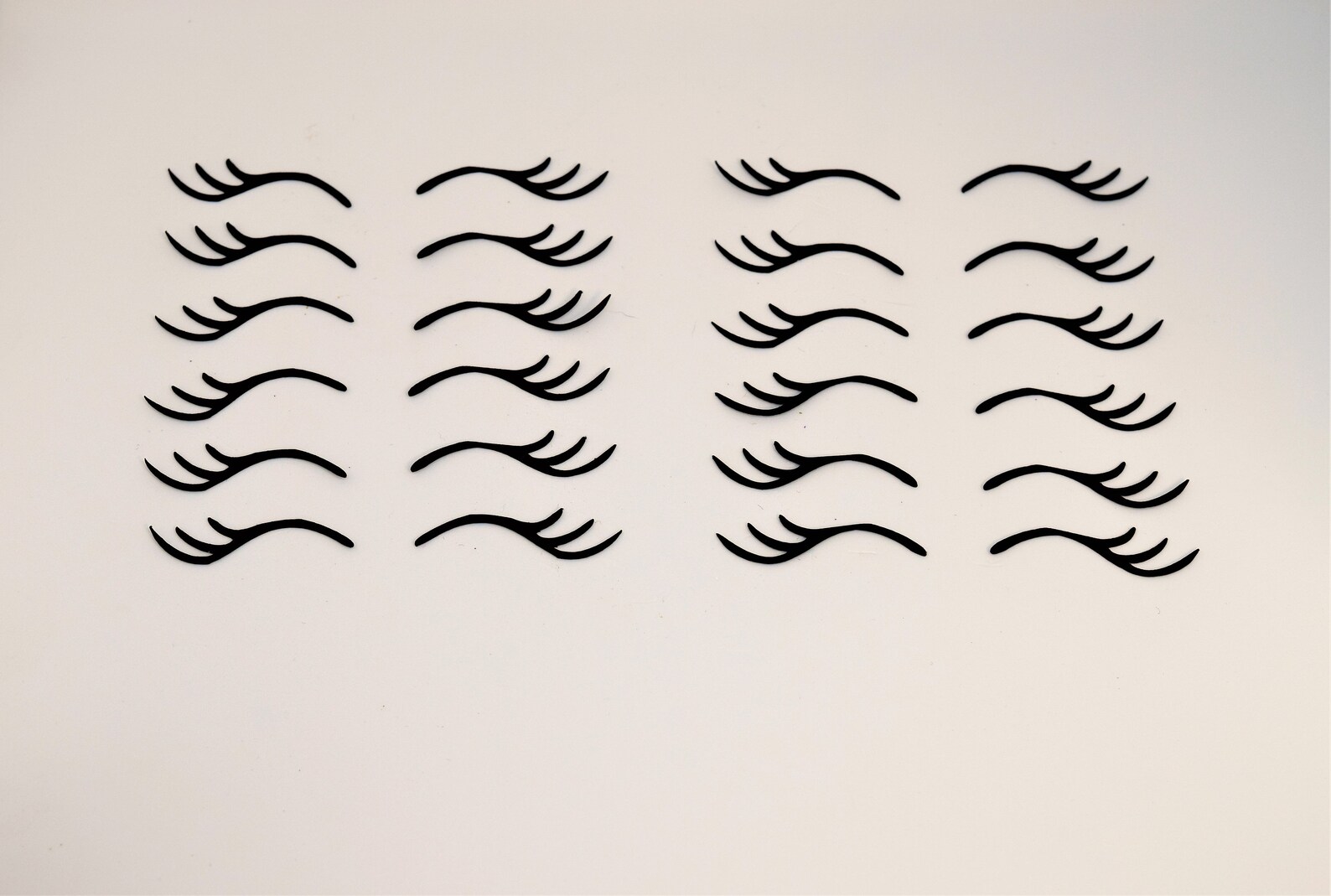 Flirty Lash Decals Unicorn Eyelash Decals Unicorn Party Etsy