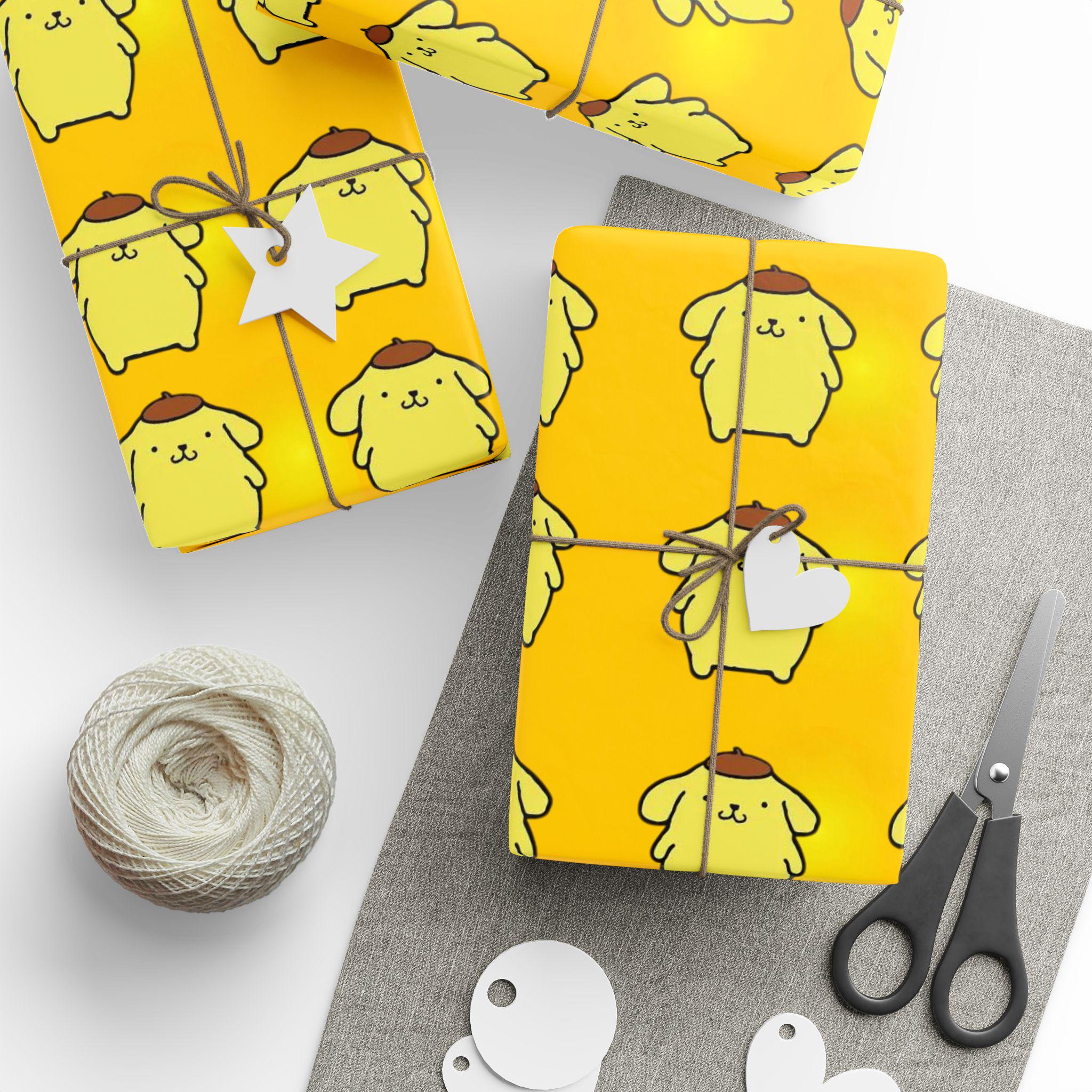 Sanrio Pompompurin - Wrapping Paper - Gift Wrap - Etsy
