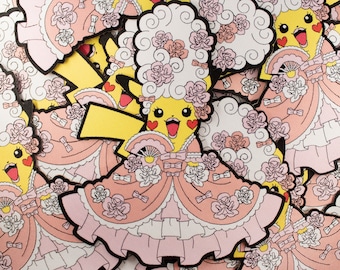 Rococochu Iron on Patch - Dragchu Series