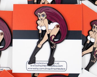 Pin Up Jessie Enamel Pin