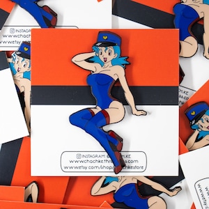 Pin Up Jenny Enamel Pin