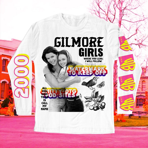 Gilmore Girls Longsleeve & Tee Shirt Comfort Colors Vintage Feel Streetwear - Great Gilmore Gift for Mother Daughter