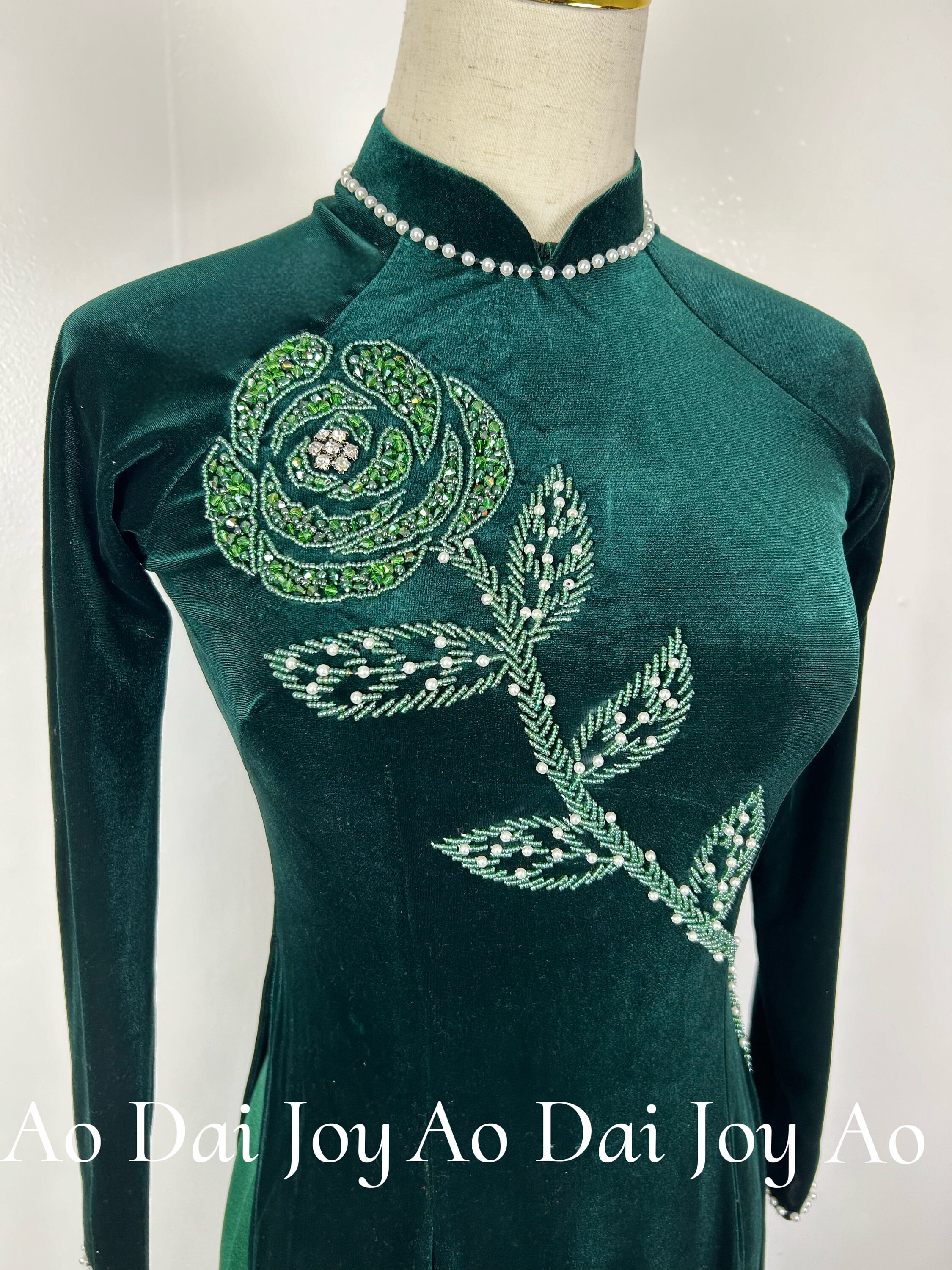 【ao 】AMERI EMBROIDERY DRESS Adriane Floral Embroidered Tea-Length Dress EMERA | Tadashi