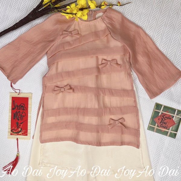 Ao Dai for Girls - Ao Dai for Tet & special occasions