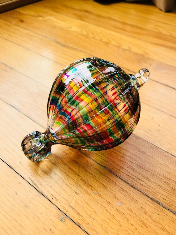 Up! Up! Up! and Away Glass Hot Air Balloon