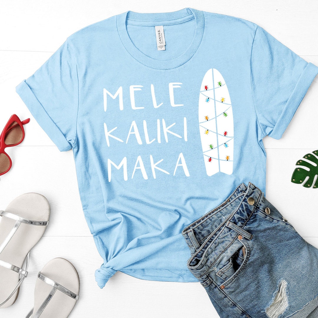 Mele Kalikimaka Hawaii Christmas Shirt