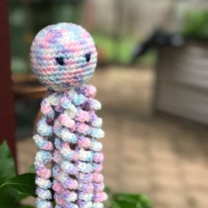 Crochet Octopus Toy for Preemie Baby
