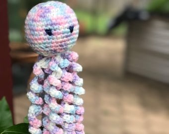 Octopus Preemie Baby, Crochet Octopus toy for Newborns, Baby Gift