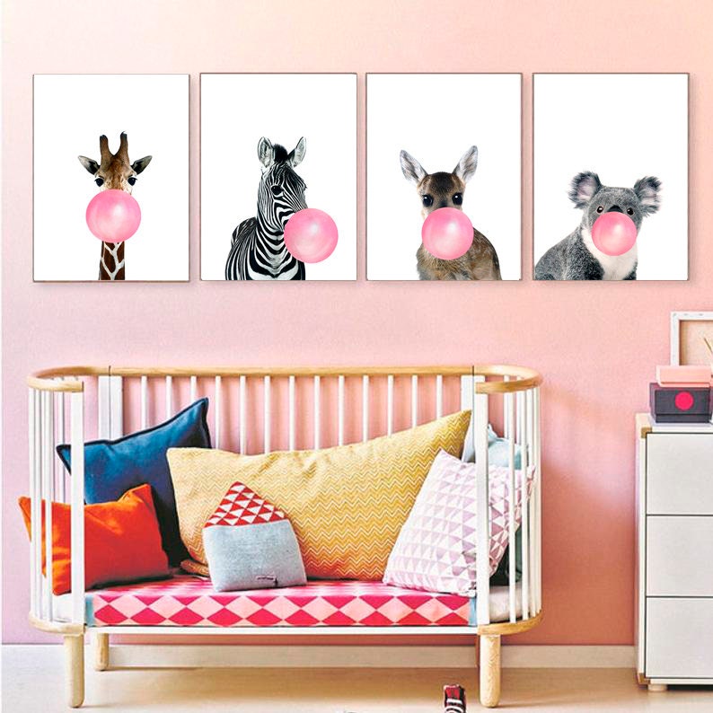 Nursery Decor Nursery Wall Art Girl Nursery Printables Baby Etsy