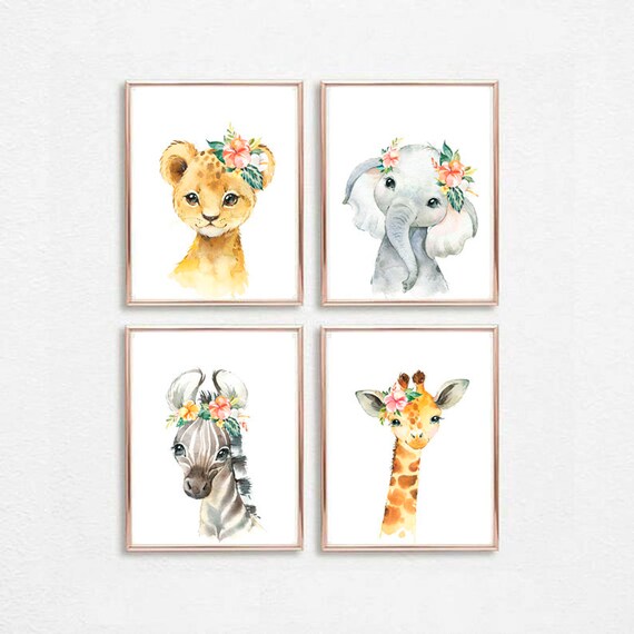 baby girl jungle theme nursery