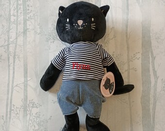 personalised cat teddy