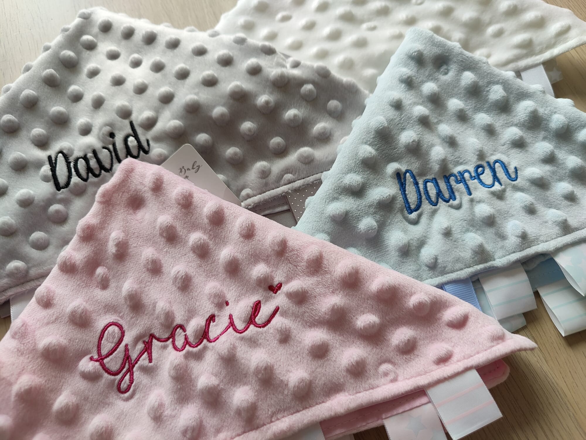 Personalised taggies hotsell