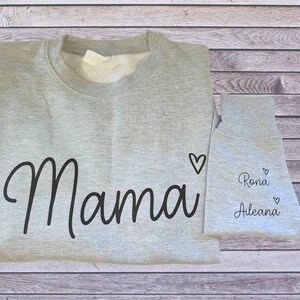 Personalised Jumper for Mum / Children's Names Sweatshirt / Mama Sweatshirt / New Mum Gift / Gift for Her / Mother's Day Gift Idea bild 3