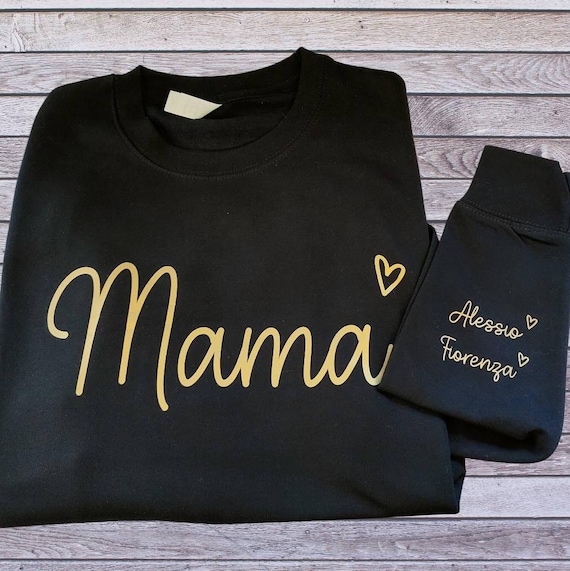 Personalised Jumper for Mum / Children's Names Sweatshirt / Mama Sweatshirt / New Mum Gift / Gift for Her / Mother's Day Gift Idea