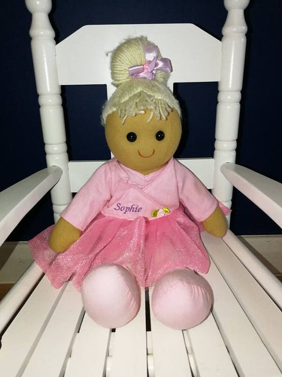 personalised ballerina doll