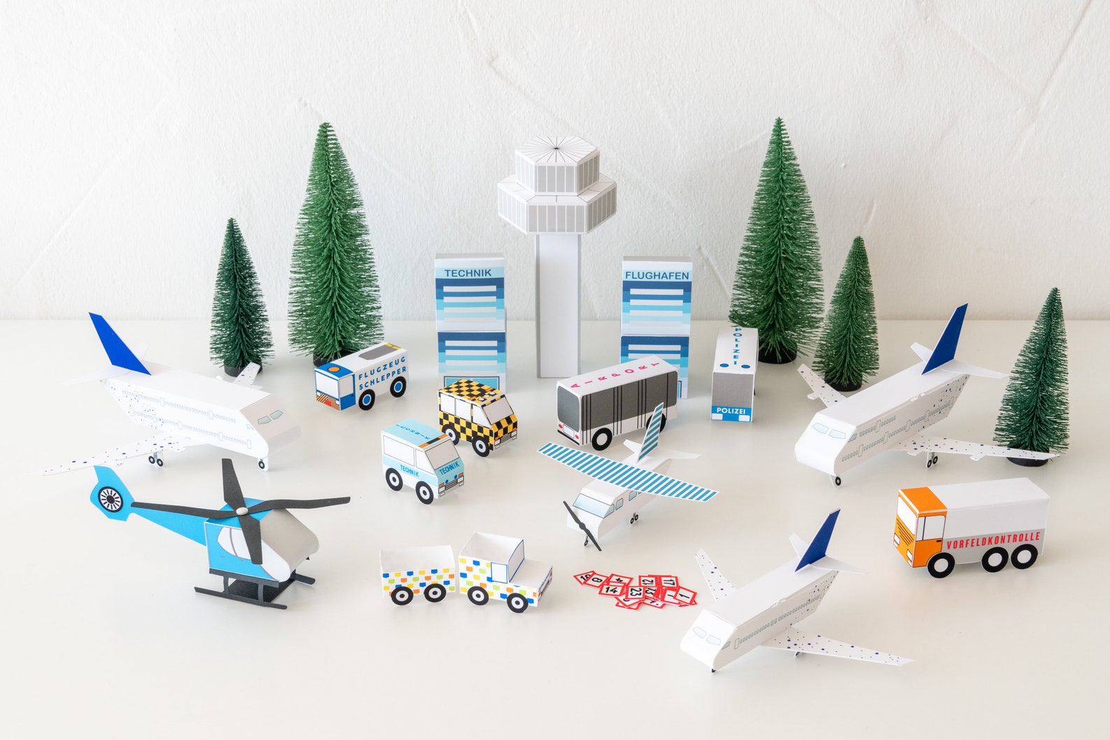 Adventskalender Flughafen Airport Flugzeug A380 Airbus Etsy