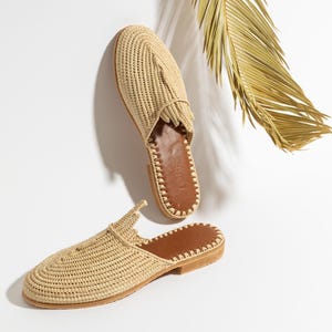 TORÉ Moroccan artisan raffia sandals
