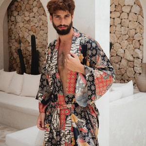 Long satin dressing gown uk sales