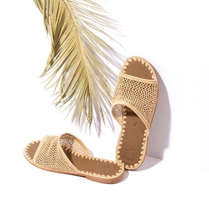 Raffia Slippers, Raffia Sandals, Raffia Shoes, Raffia Slides, Moroccan Slippers, Straw Sandals, Boho Summer Sandal
