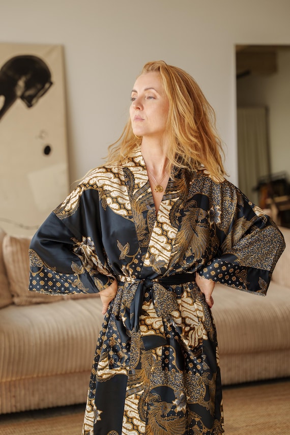 long jacket dress for ladies Green Cotton Long Dress With Attached Koti Jacket main image 0