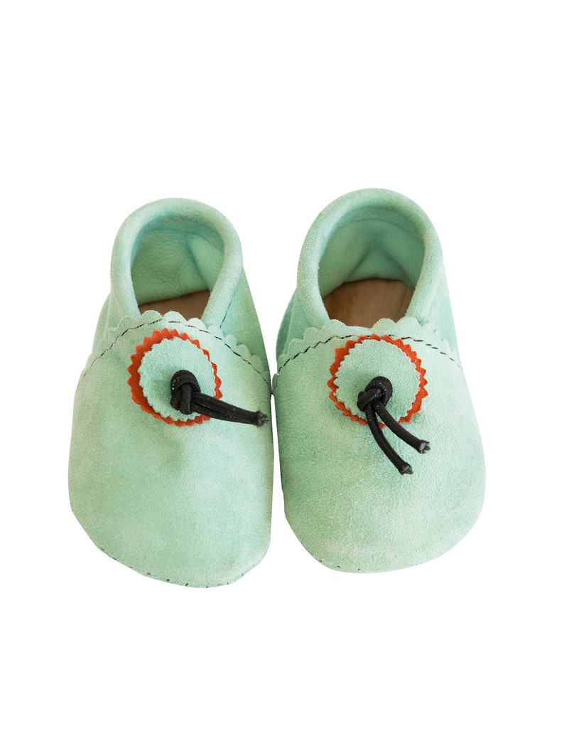 suede baby moccasins