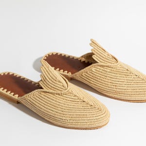 TORÉ Moroccan artisan raffia sandals