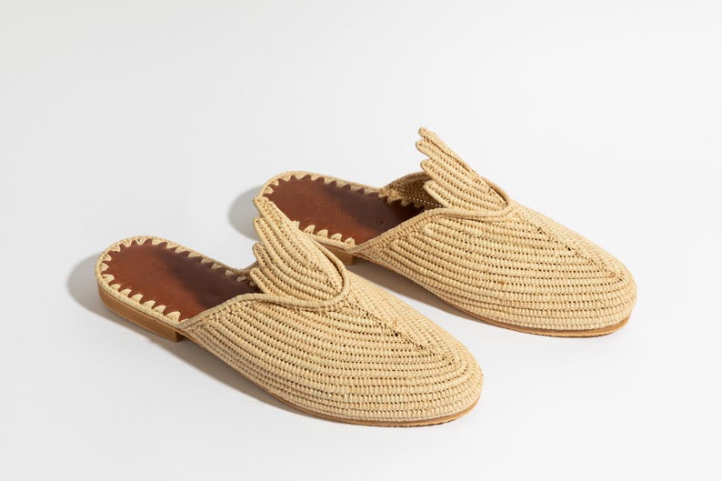TORÉ Moroccan artisan raffia sandals
