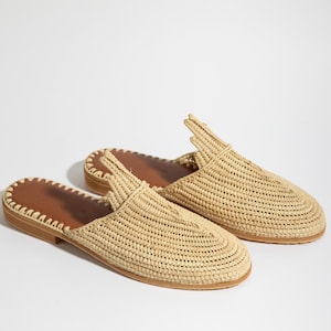 TORÉ Moroccan artisan raffia sandals