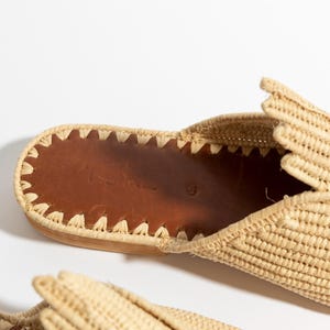 TORÉ Moroccan artisan raffia sandals