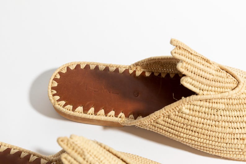 TORÉ Moroccan artisan raffia sandals