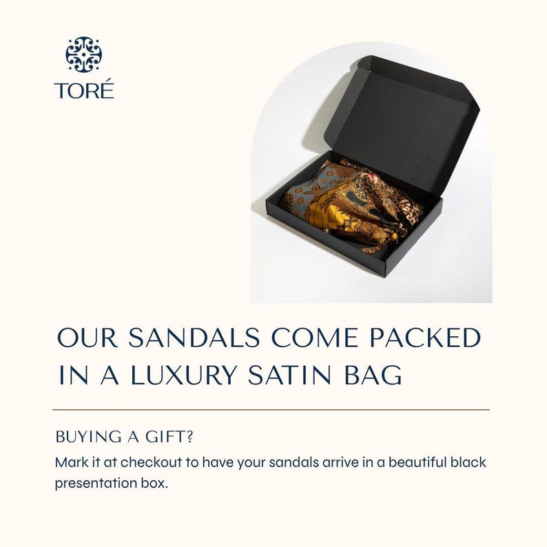 packaging for moroccan raffia sandals TORÉ
