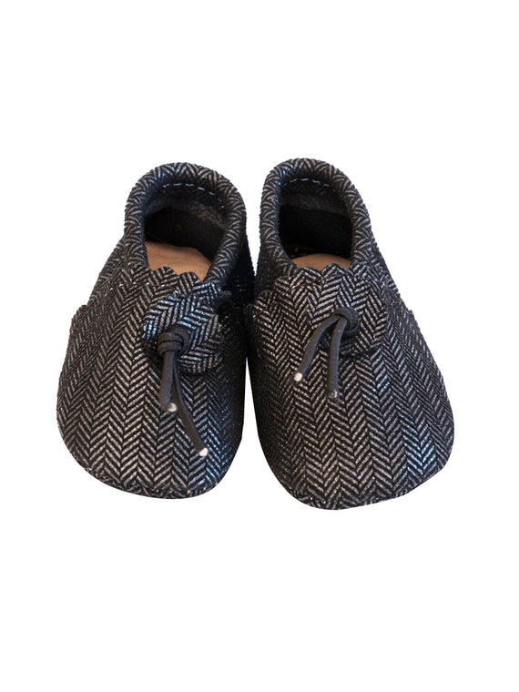 leather baby moccasins