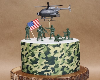 Camouflage Cake Etsy