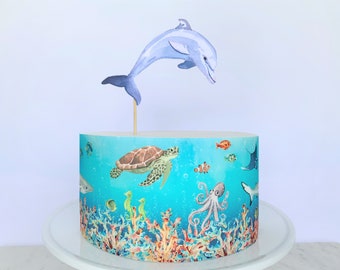 Under The Sea Cake Etsy Under The Sea Cake Etsy