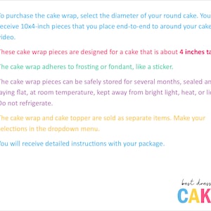 Winnie the Pooh Cake Decoration: Hundred Acre Wood Wrap or Pooh Cake Topper image 7