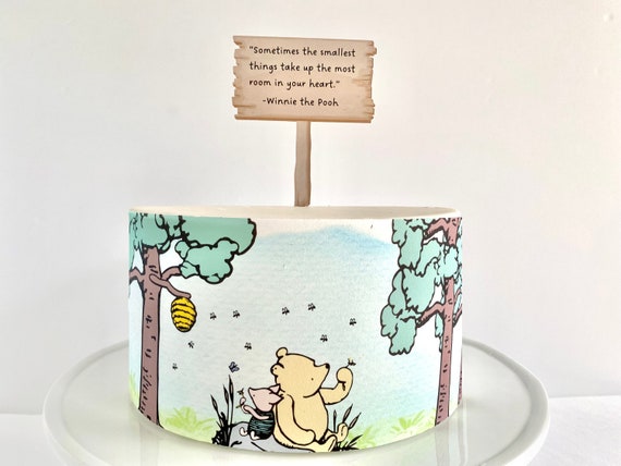 Of all the cakes created today, these are my favorites! A Pooh