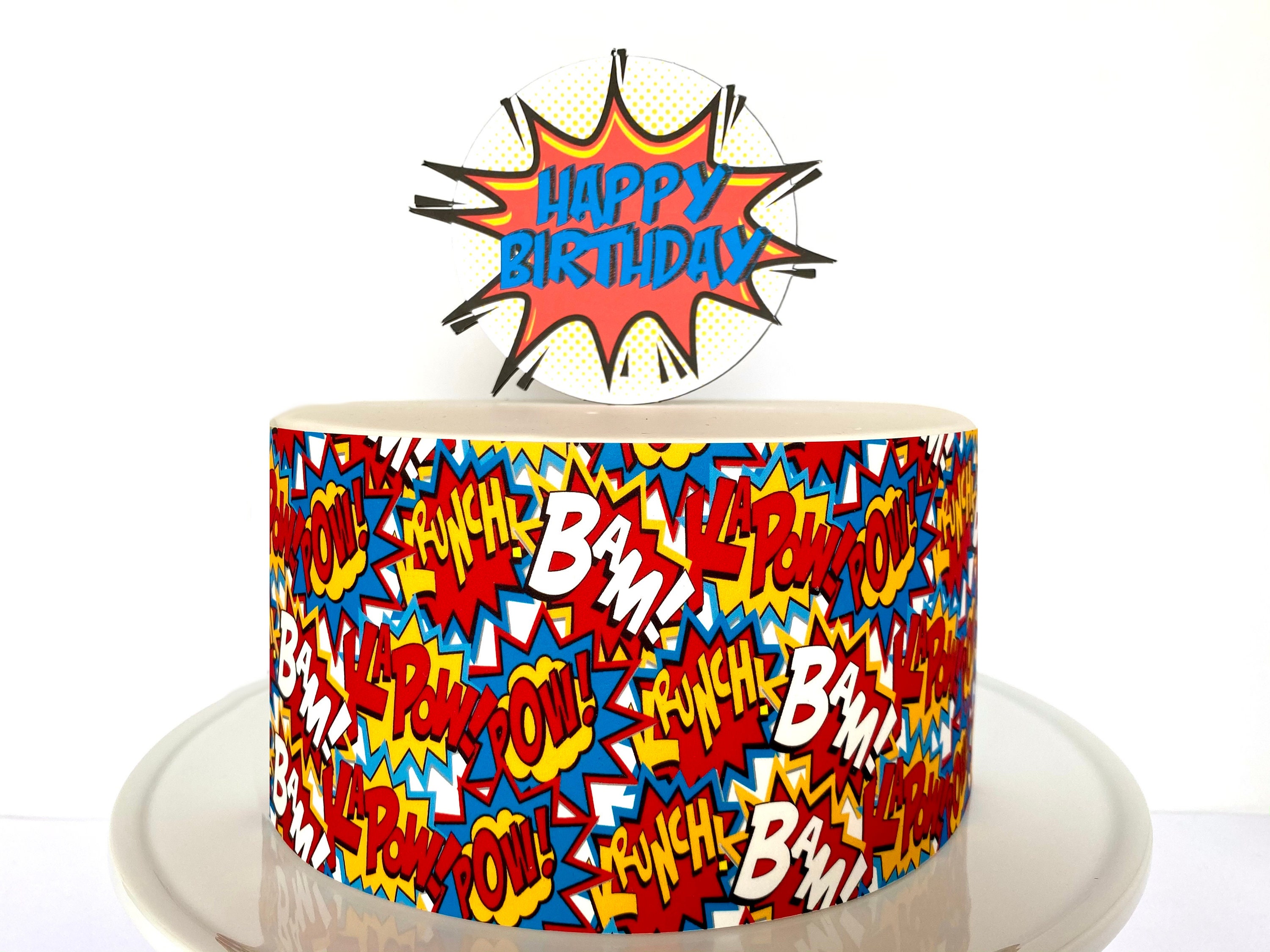 DC Superhero Cake | Party Express London