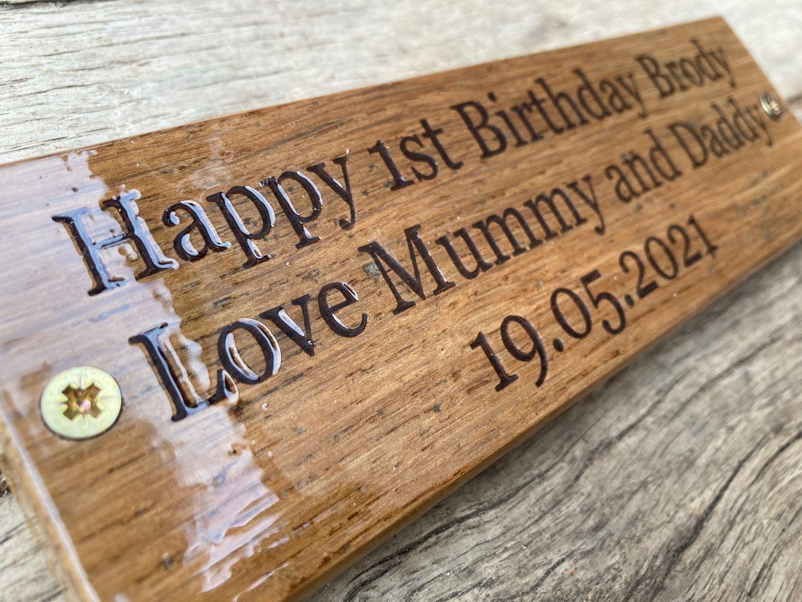 Memorial Bench Plaque Personalised Memorial Plaque Memorial Etsy UK