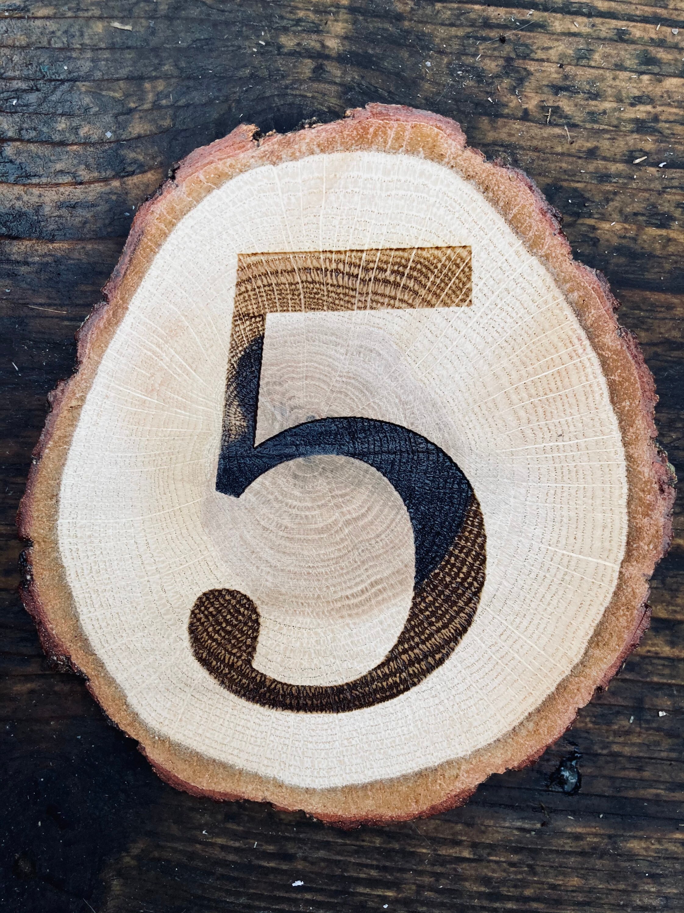 Wooden house numbers house number plaques engraved wooden Etsy