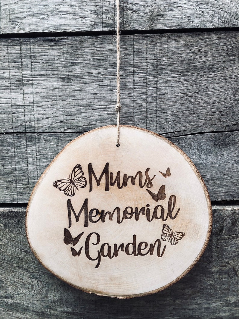 Memorial Hanging Plaques Memorial Plaques Gravestone Etsy