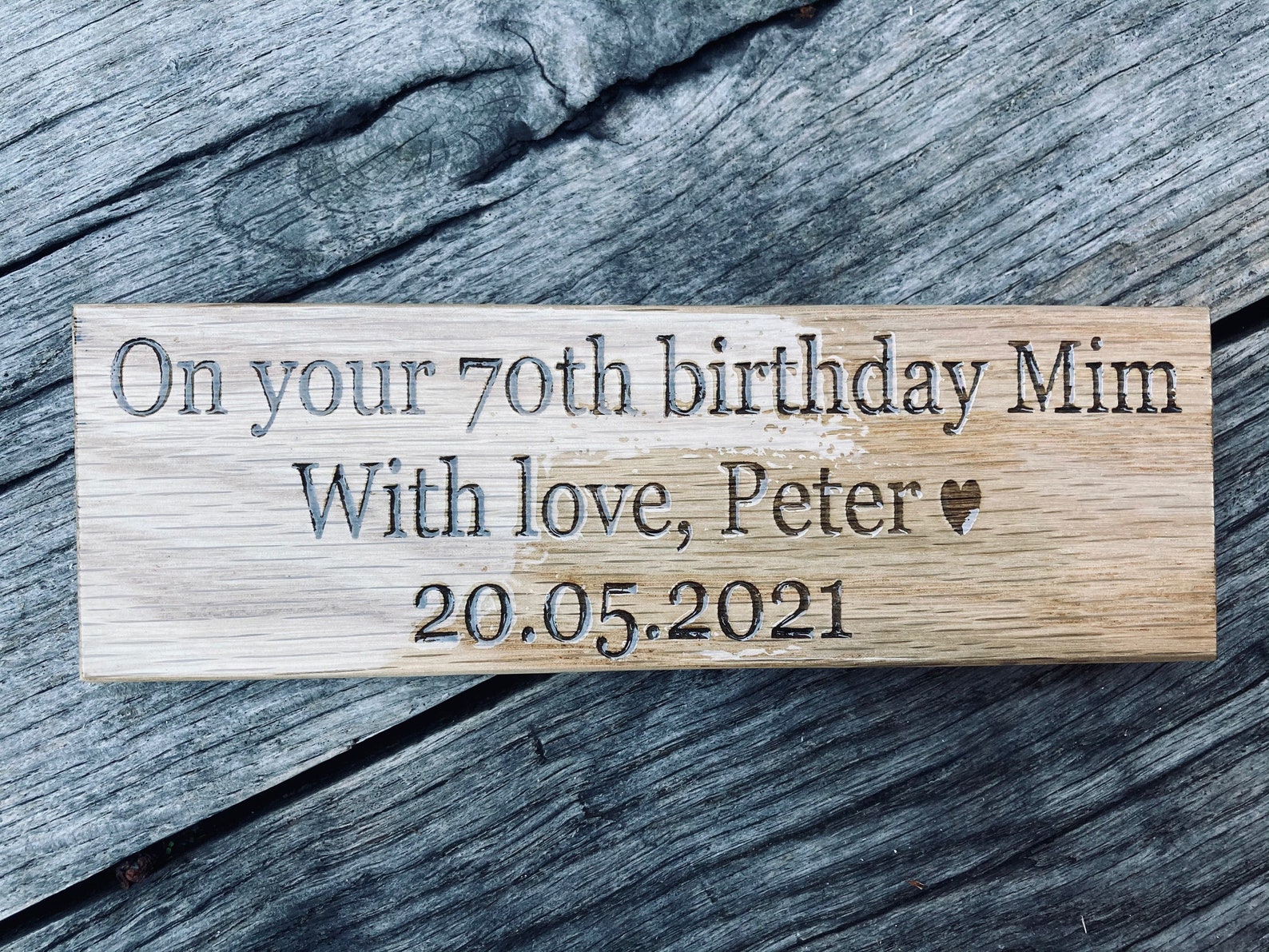 Memorial bench plaque Personalised memorial plaque memorial Etsy